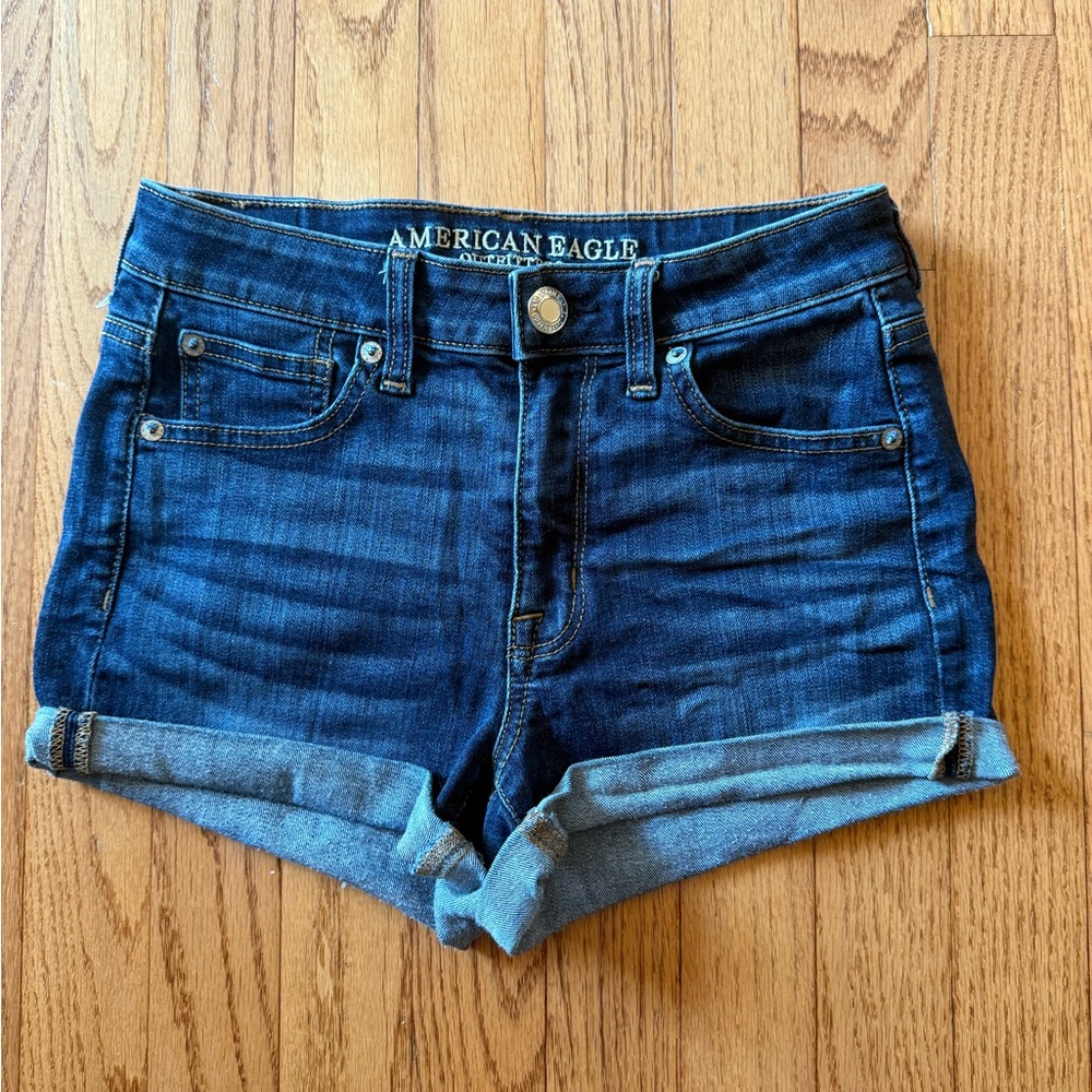 American Eagle High-Rise Jean Shorts